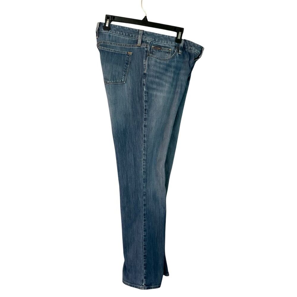 LL Bean Women's Favorite Fit Bootcut Blue Jeans Size 12 Regular Medium Wash Blue - Picture 5 of 9